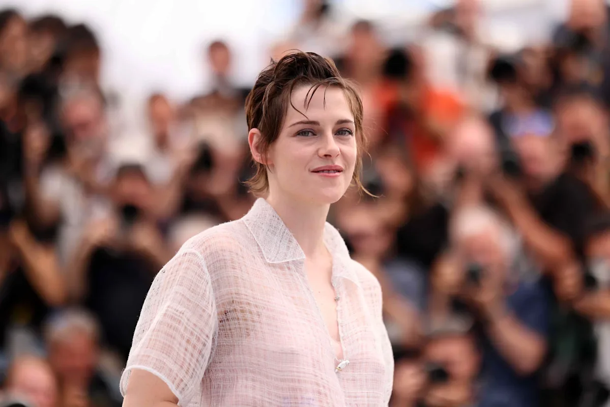 Kristen Stewart Stuns in Sheer Illusion Skirt and Vintage Saddle Shoes, Hinting at a Deeper Message