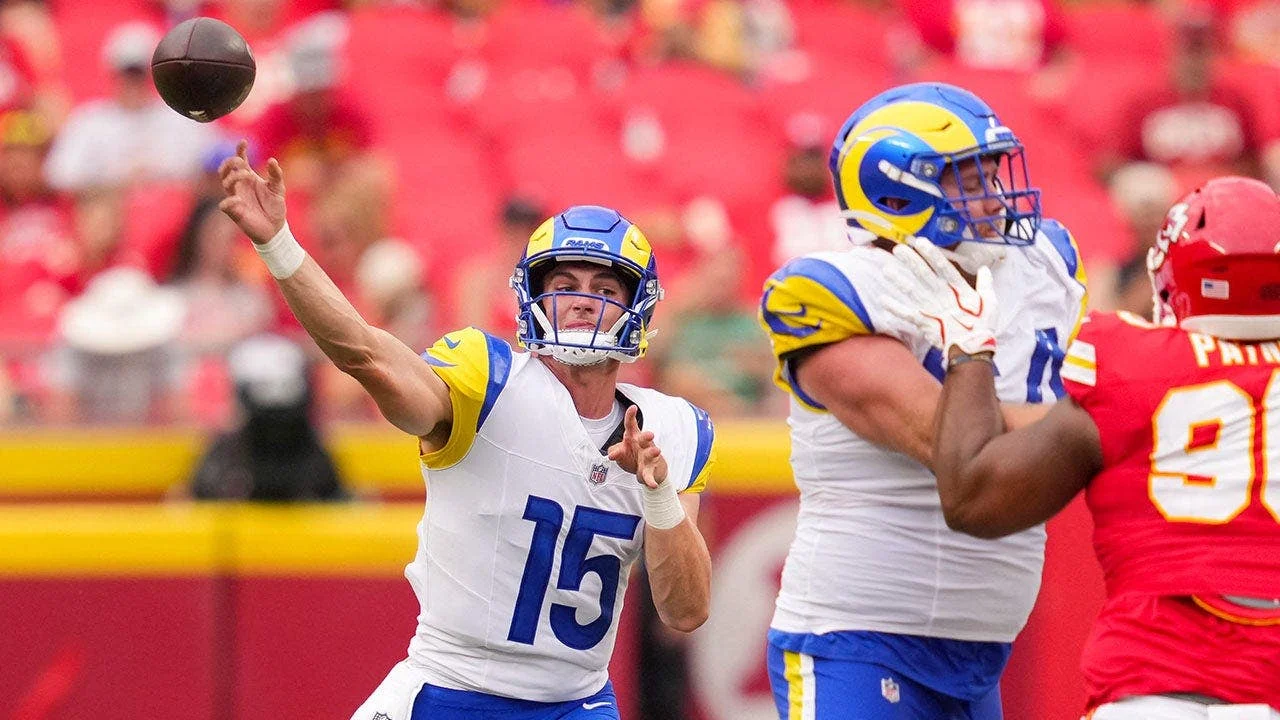 Rams' Ty Simpson sparks preseason debut with two TDs