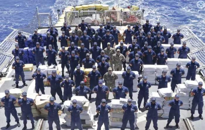 Coast Guard Seizes and Offloads $186M Worth of Cocaine in Miami.