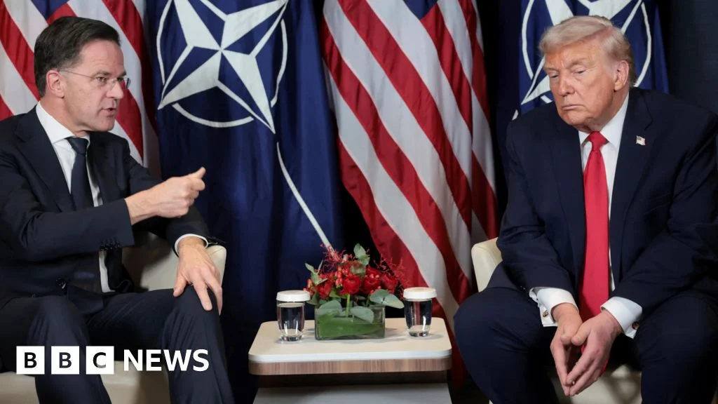 Trump blasts NATO as Rutte calls meeting frank and open