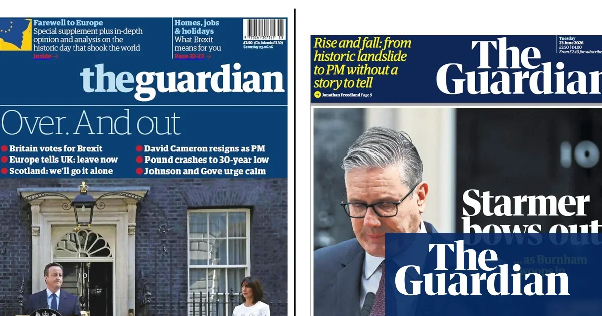 Brexit’s long shadow: a decade of resignations and Downing Street lecterns