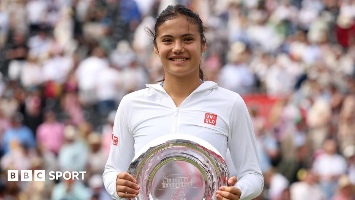 Vekic edges Raducanu to claim Queen’s Club crown on grass