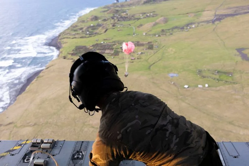 UK paratroopers airdrop medical aid to Tristan da Cunha amid hantavirus scare
