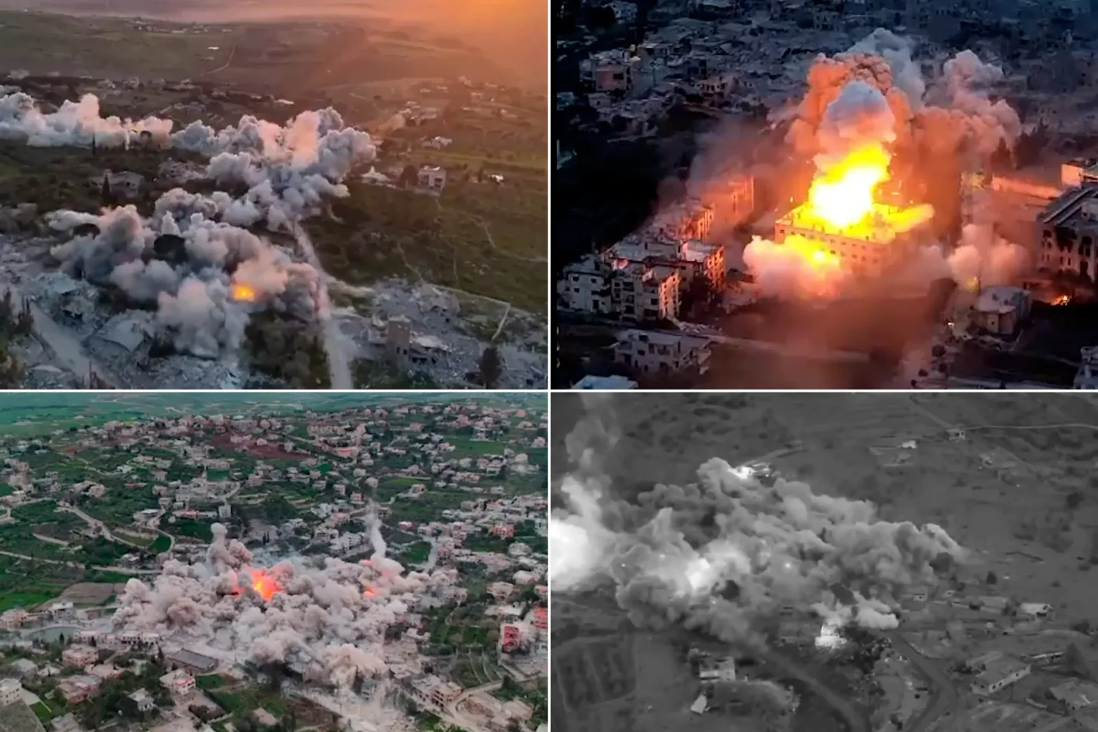 Satellite evidence accuses Israel of erasing Bint Jbeil to carve a buffer zone
