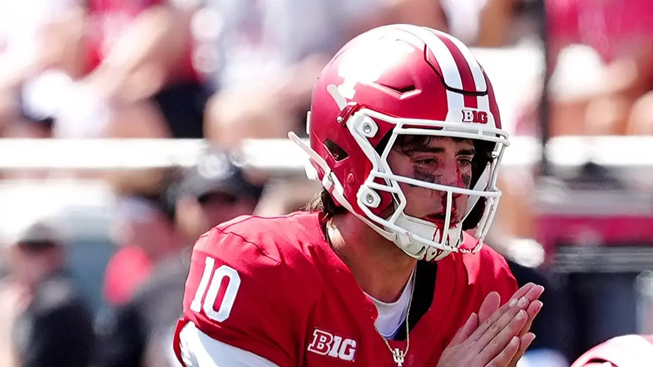 Hoosiers' Josh Hoover dazzles in four-TD debut as starting QB