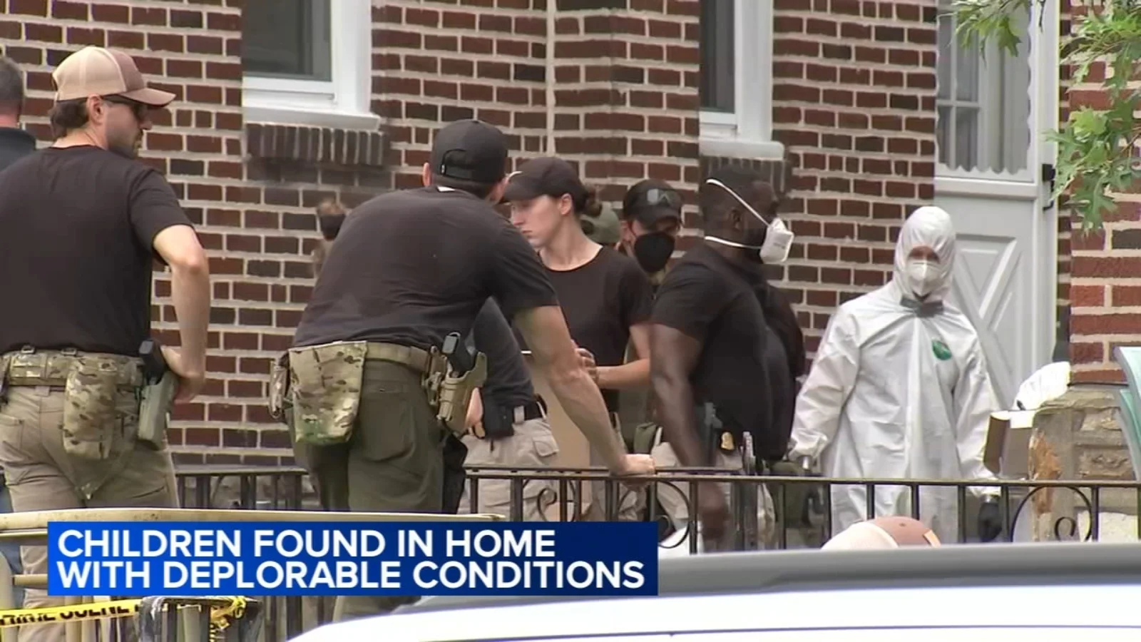 FBI raid uncovers two children living amid dead animals in squalid Northeast Philly home