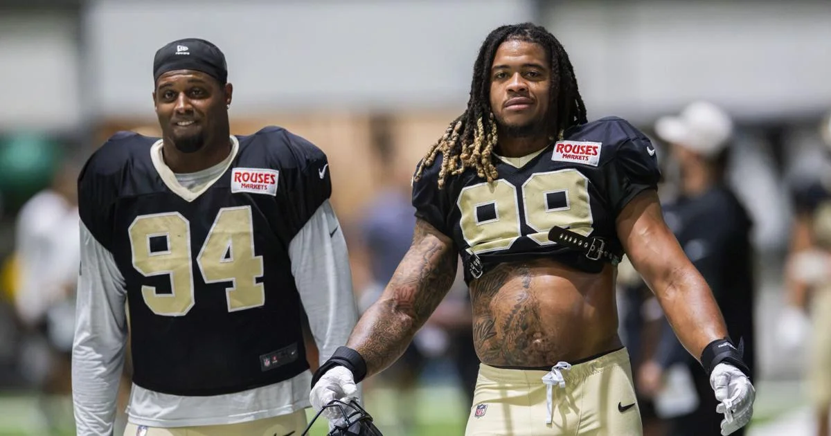 Saints' Cam Jordan sidelined with hamstring injury in training camp