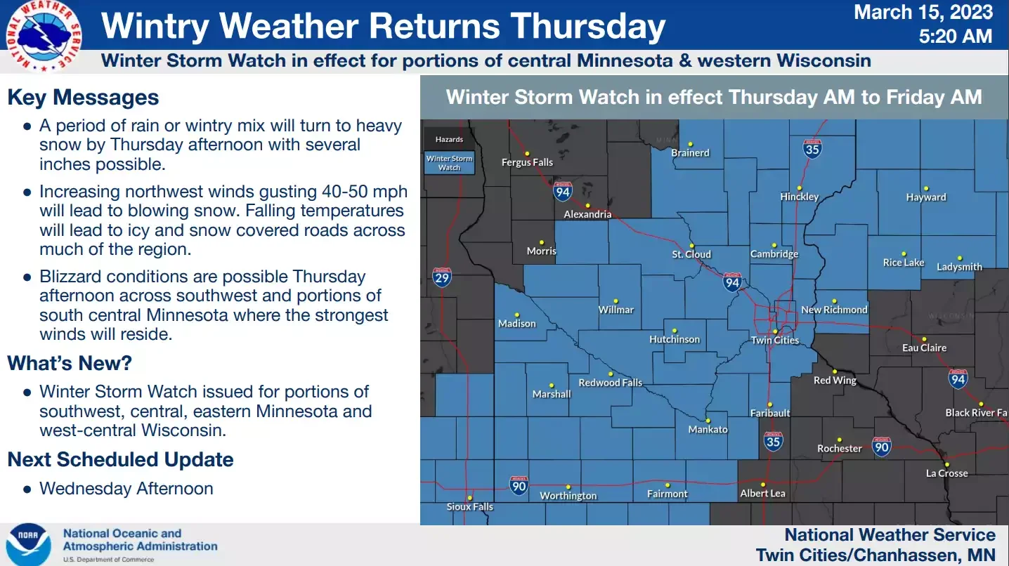 Minnesota Braces for Another Winter Storm.