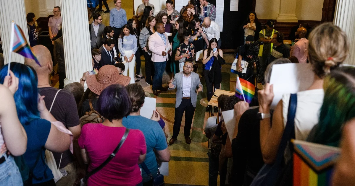 Texas House passes bill banning gender-affirming care for transgender minors.