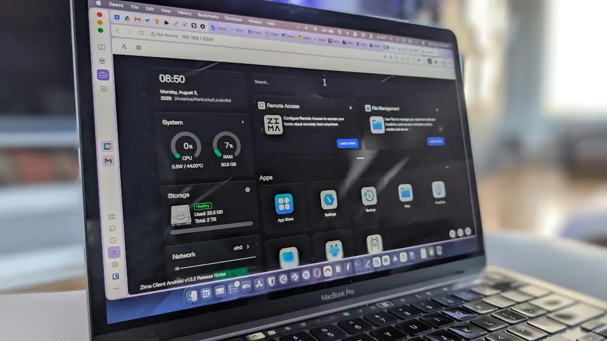 Turn a spare PC into a private, LAN-only NAS with ZimaOS