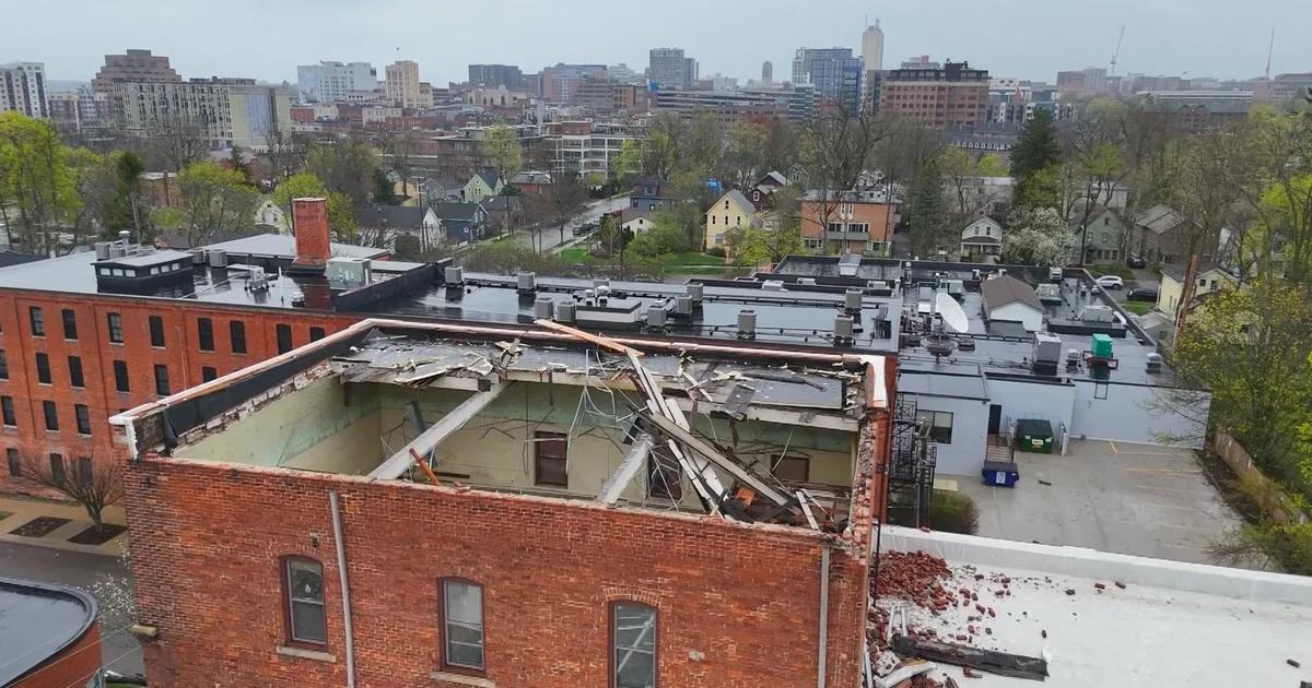 EF-1 Tornado Levels 1.7-Mile Path Through Ann Arbor
