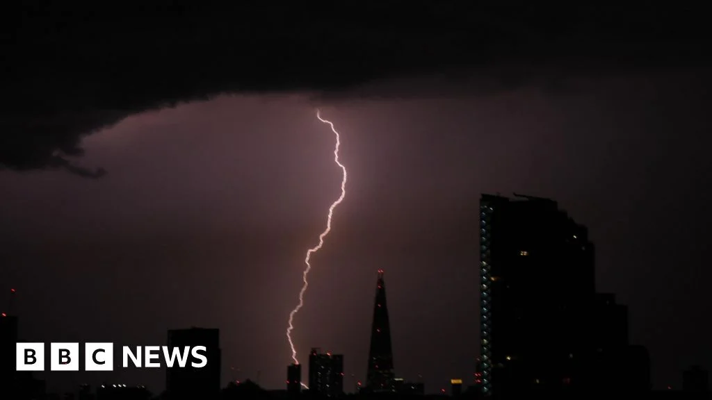 Overnight storms slam London with floods, fires and travel disruption