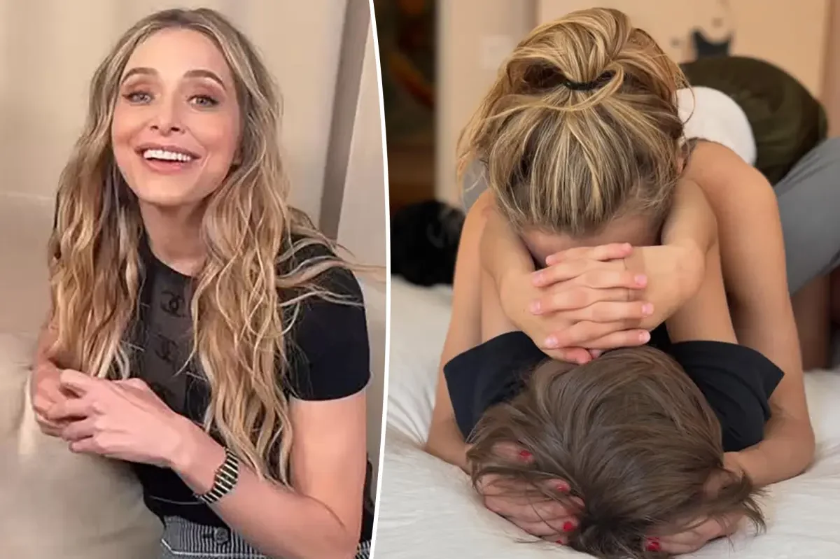 Jenny Mollen quips son is the 'predator' amid bed-photo backlash