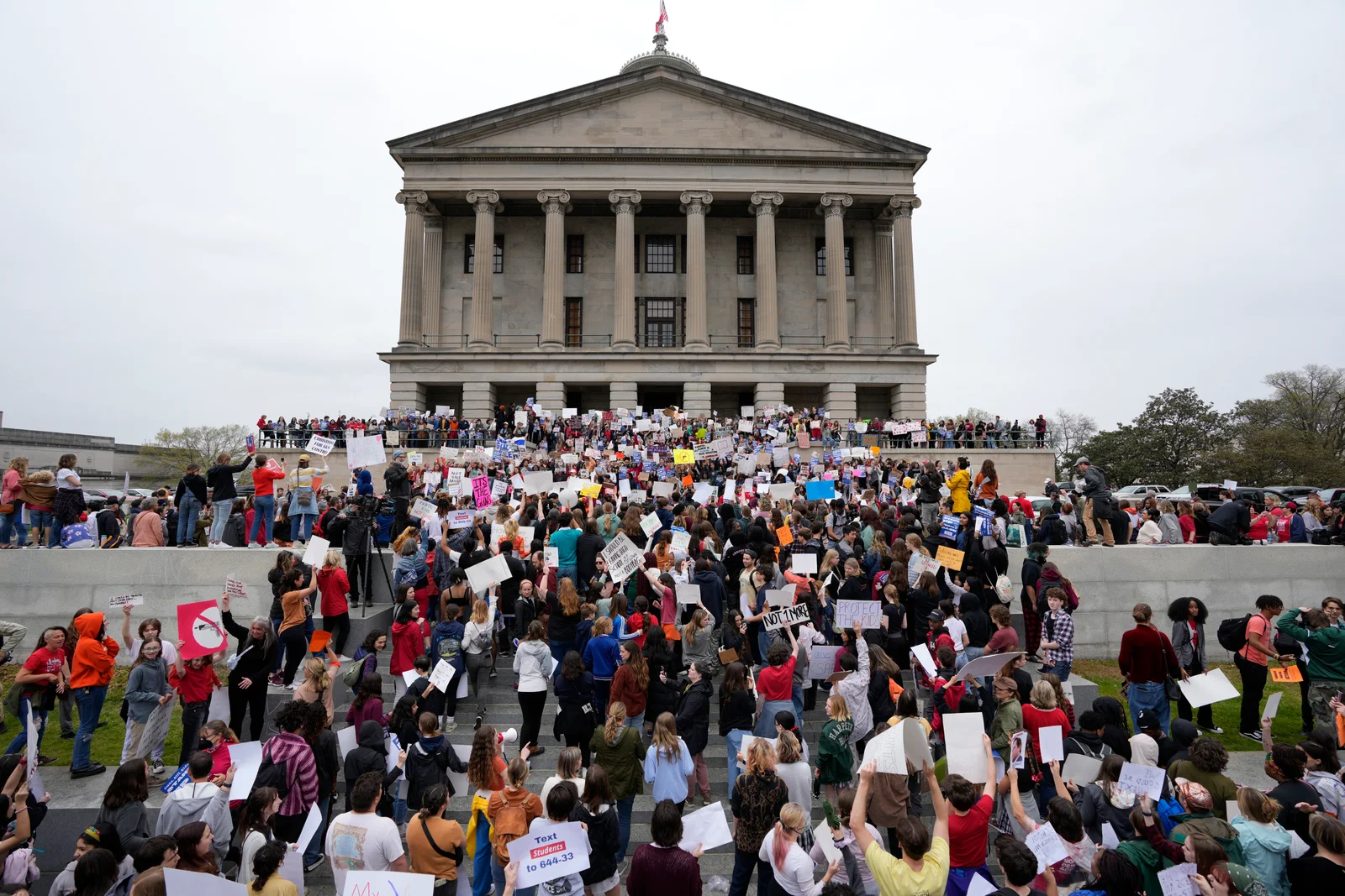 Tennessee GOP targets Democratic representatives over gun reform protests.