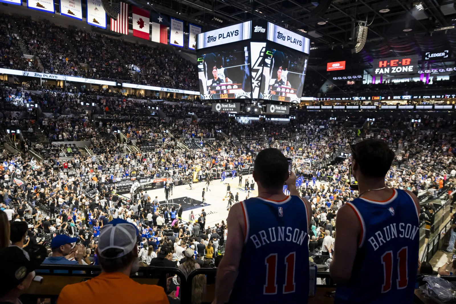 Knicks Take Over San Antonio as Brunson Drops 45 in Game 5