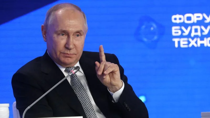"Putin's Warning: Russia's 'Sufficient' Cluster Munitions and Potential Retaliation in Ukraine"