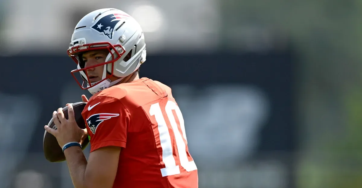 Drake Maye leads strong Patriots showing in Colts joint practice, ends with late turnover