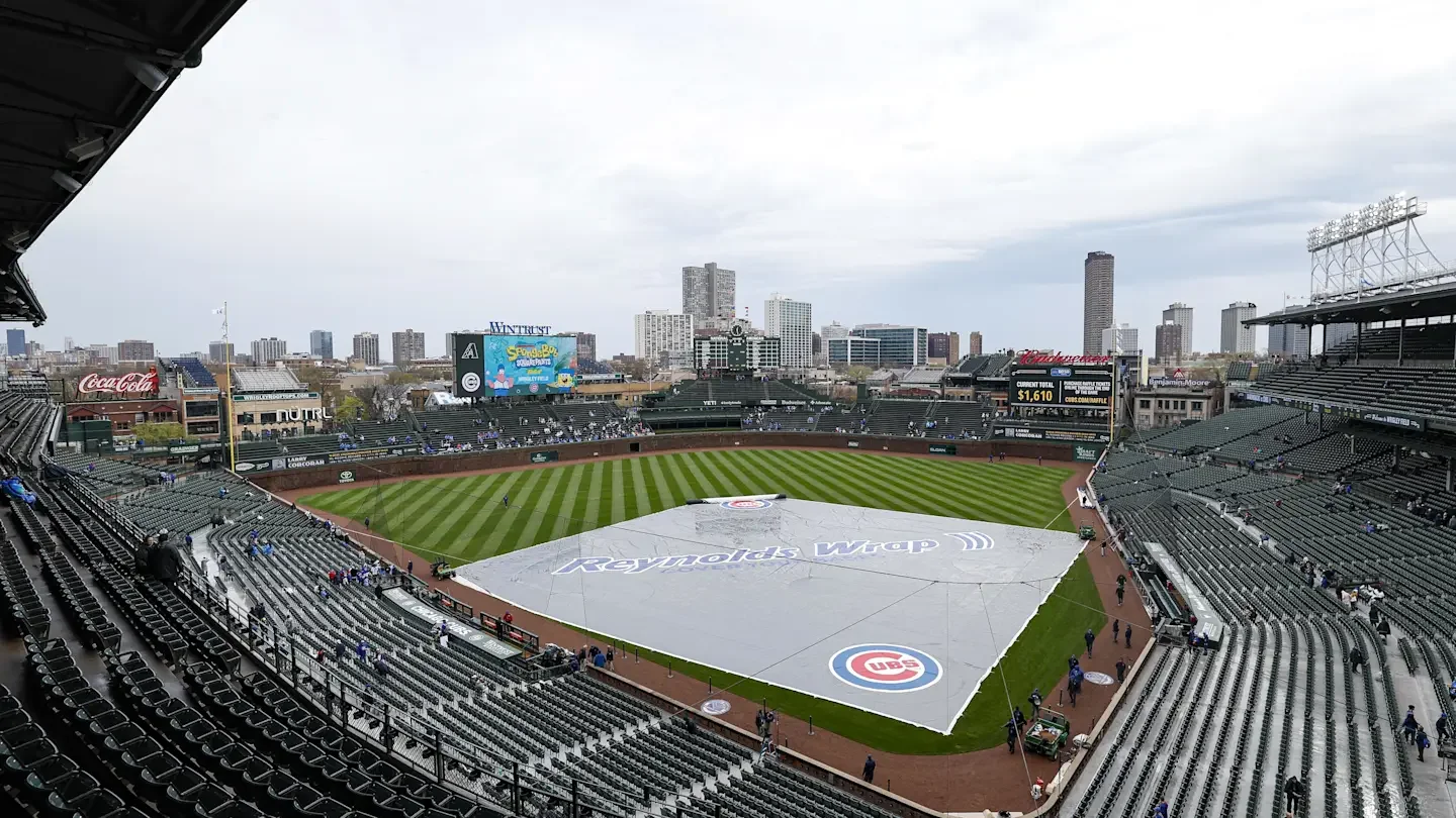Rain Delay Pushes Back Reds-Cubs Showdown as Petty Debuts