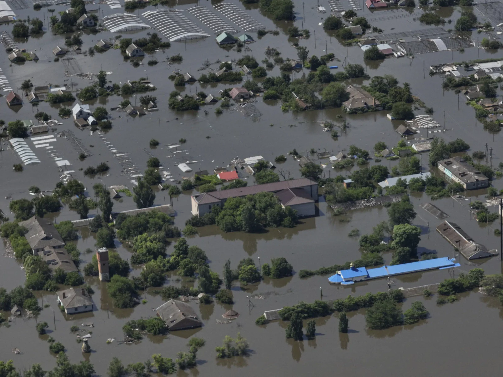Ukraine dam collapse highlights lack of accountability and aid in Russian-occupied territory.