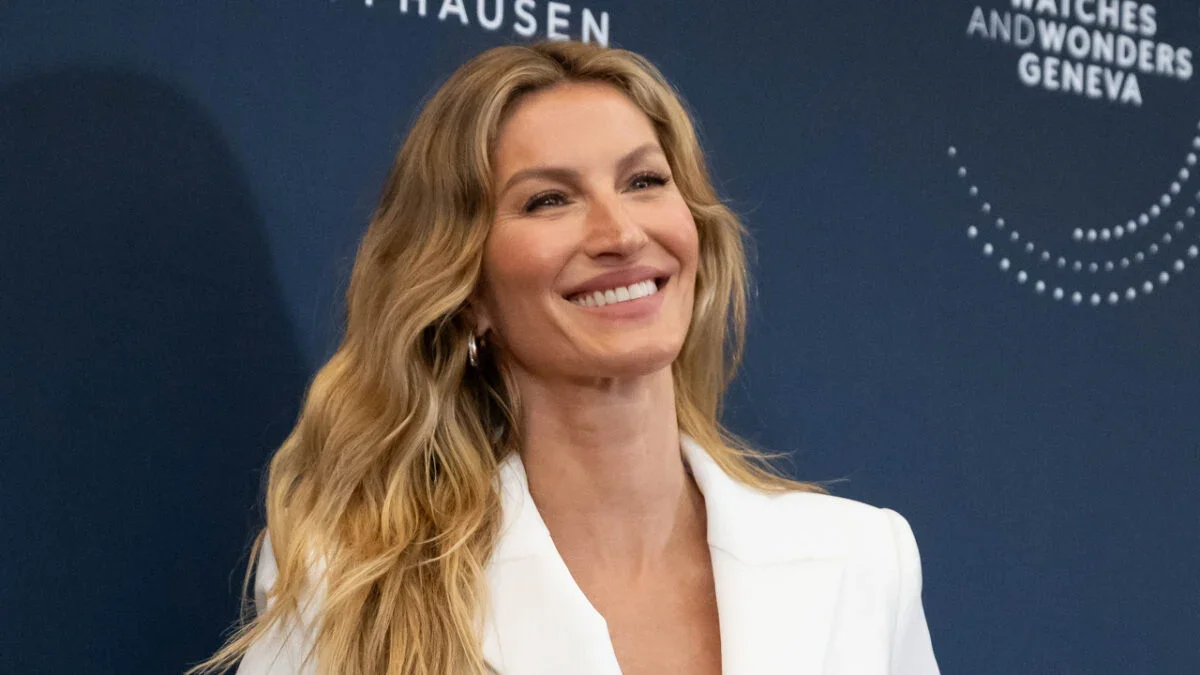 Gisele Bundchen Hits the Gym on a Yacht with Son in Tow