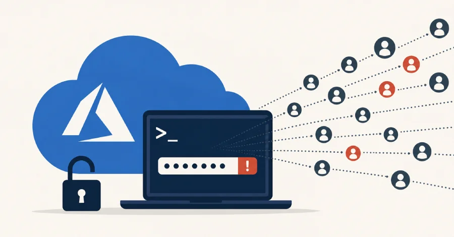 Massive Azure CLI credential spray uses legacy flow to bypass MFA, hits 78 accounts