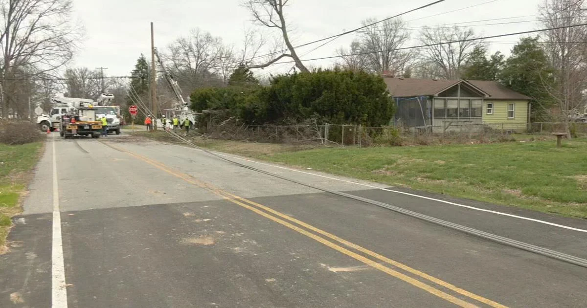 Severe storms cause widespread power outages in Ohio and West Virginia.