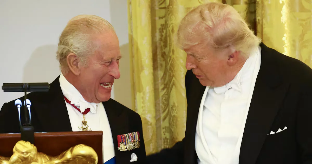 Royal Grip Triumphs: Charles Beats Trump in Handshake Face-off