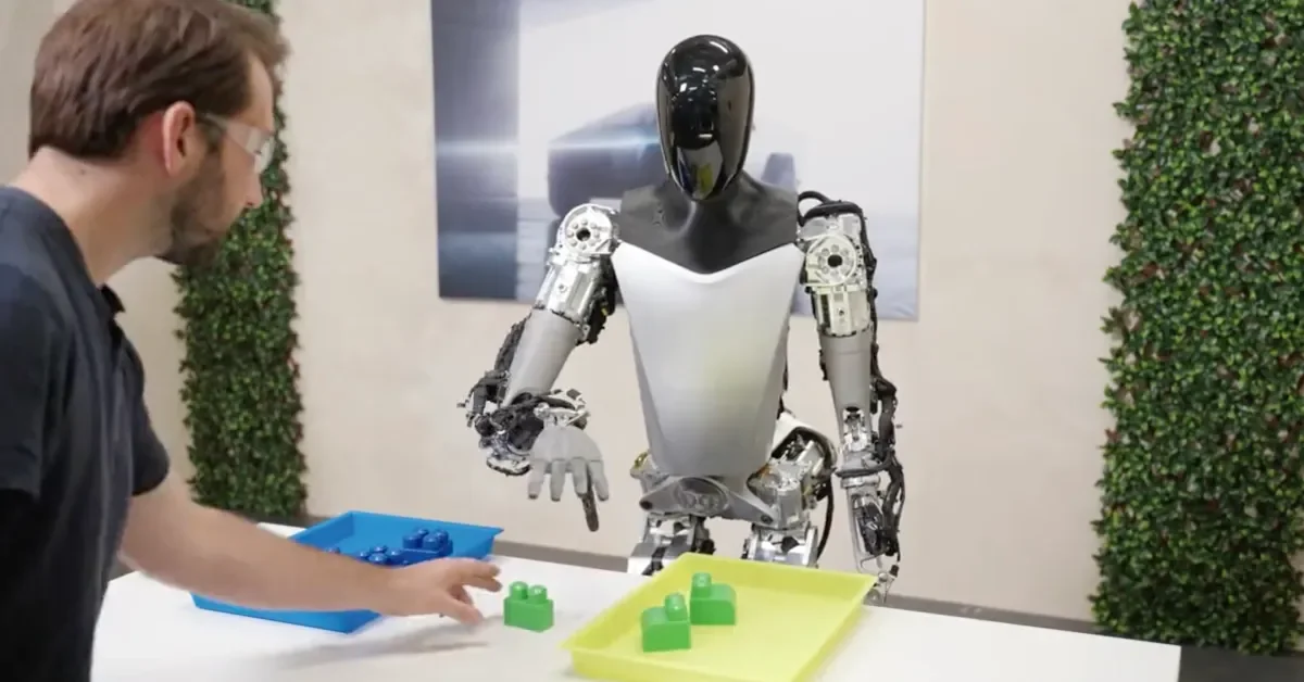 "Tesla's Optimus Robot: Sorting Objects Autonomously and Doing Yoga, Watch the Video!"