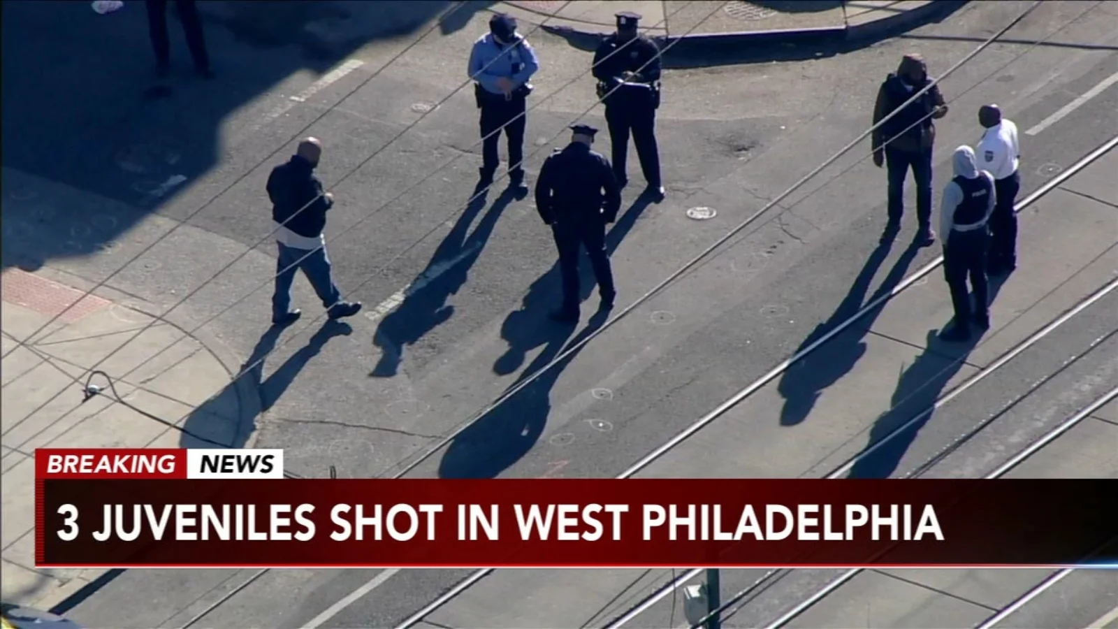 West Philadelphia triple shooting injures three teenagers.