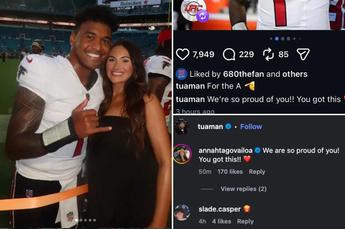 Tagovailoa fuels burner-account chatter as Falcons camp roils