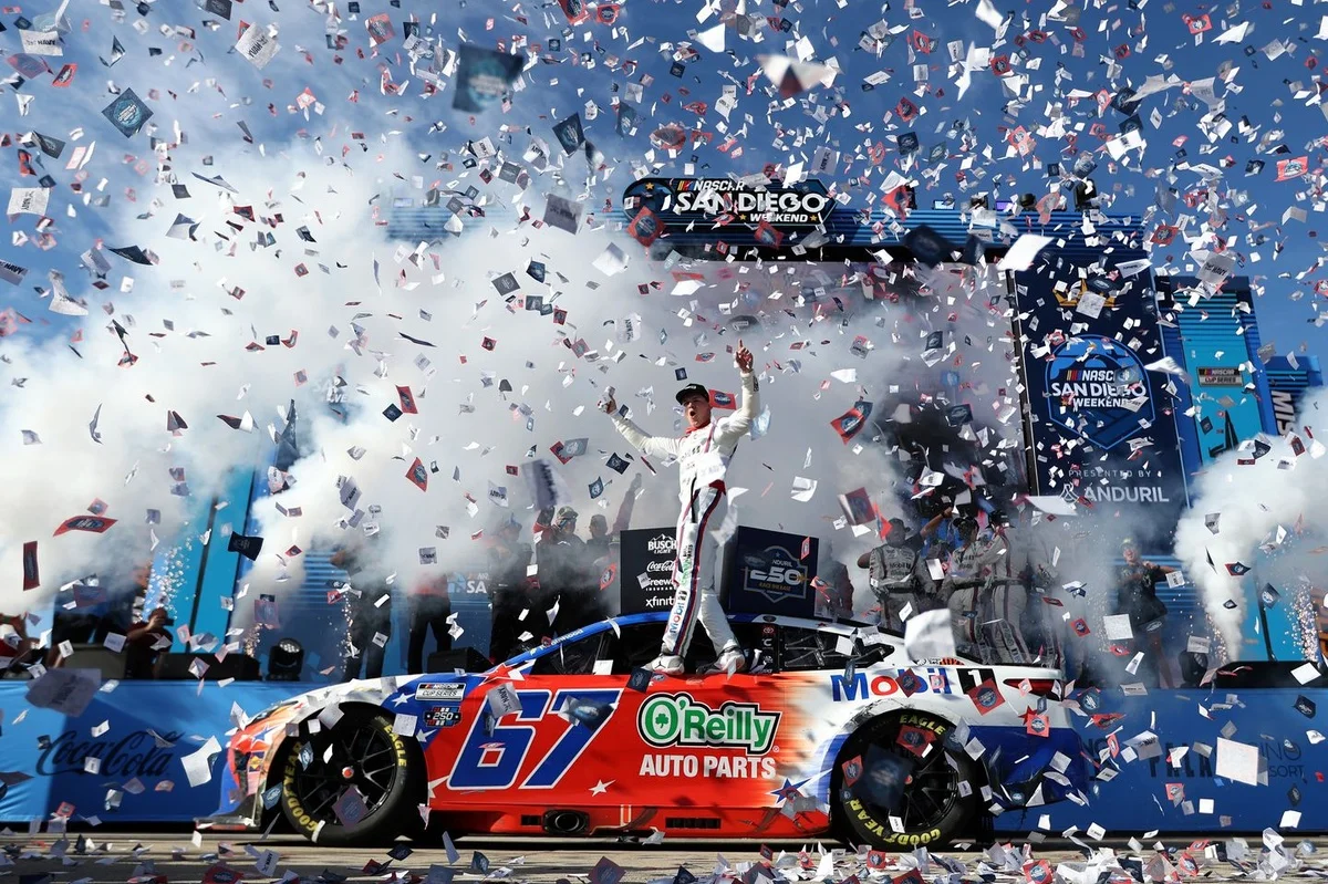 Corey Heim seals first Cup win on Coronado street course, reshaping the playoff picture