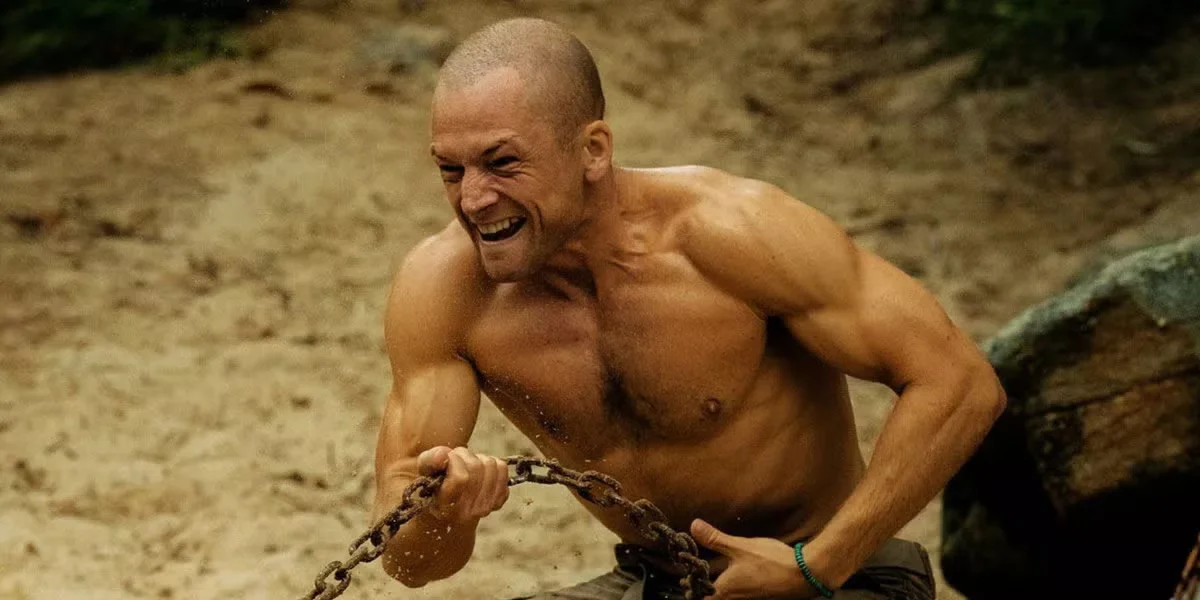 Taron Egerton Builds a Lean, Athletic Physique for Apex