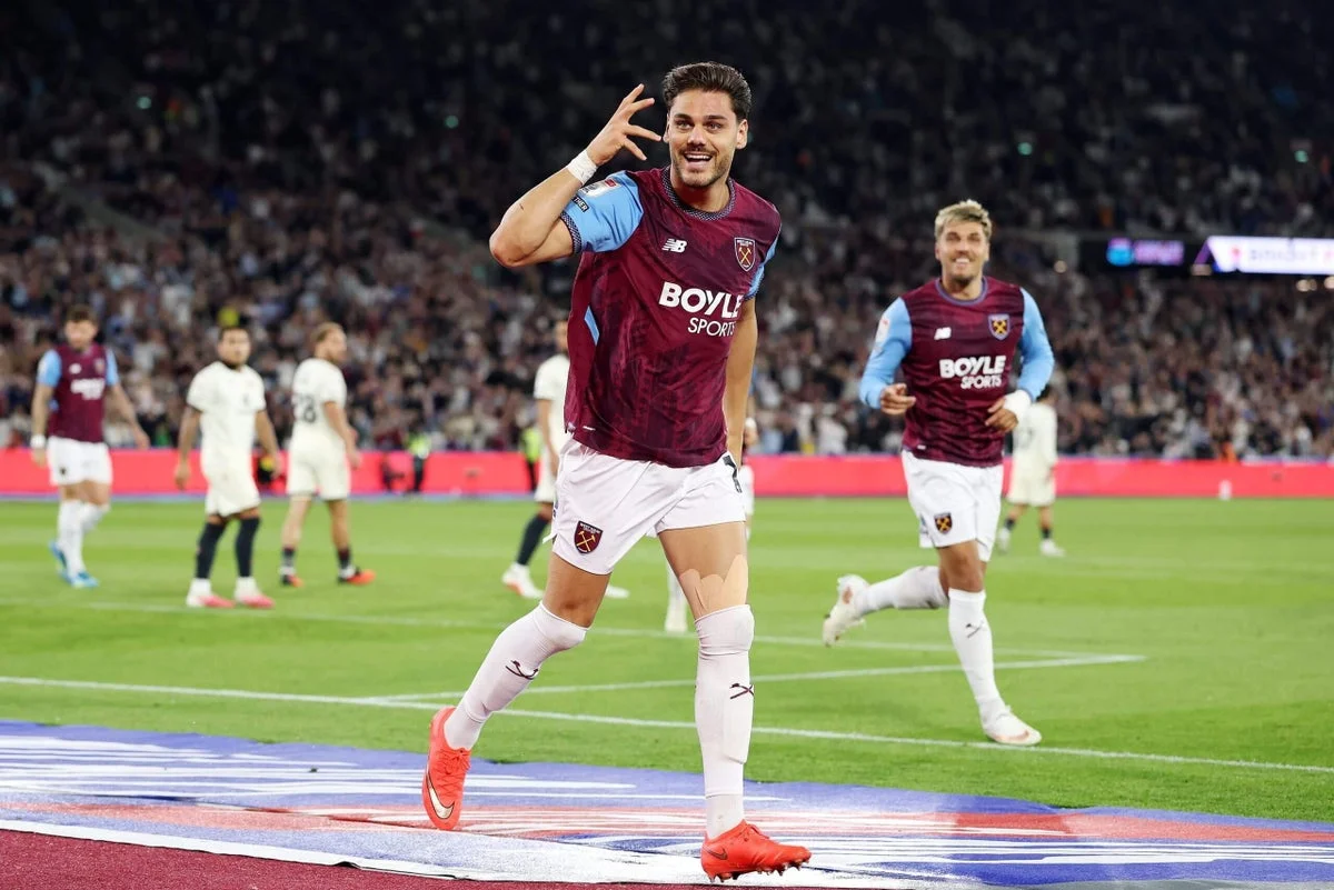West Ham unleash six-goal demolition against Wrexham as Morato shines on debut