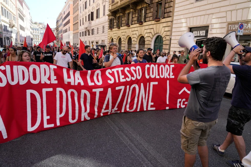 Rome's double rally underscores Europe’s migration fault line