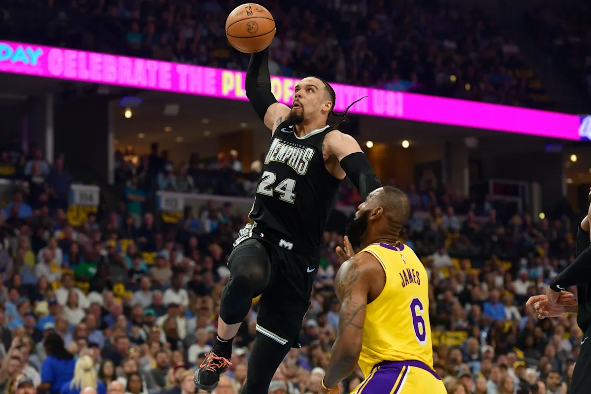 Grizzlies overcome injuries to defeat Lakers in Game 2.