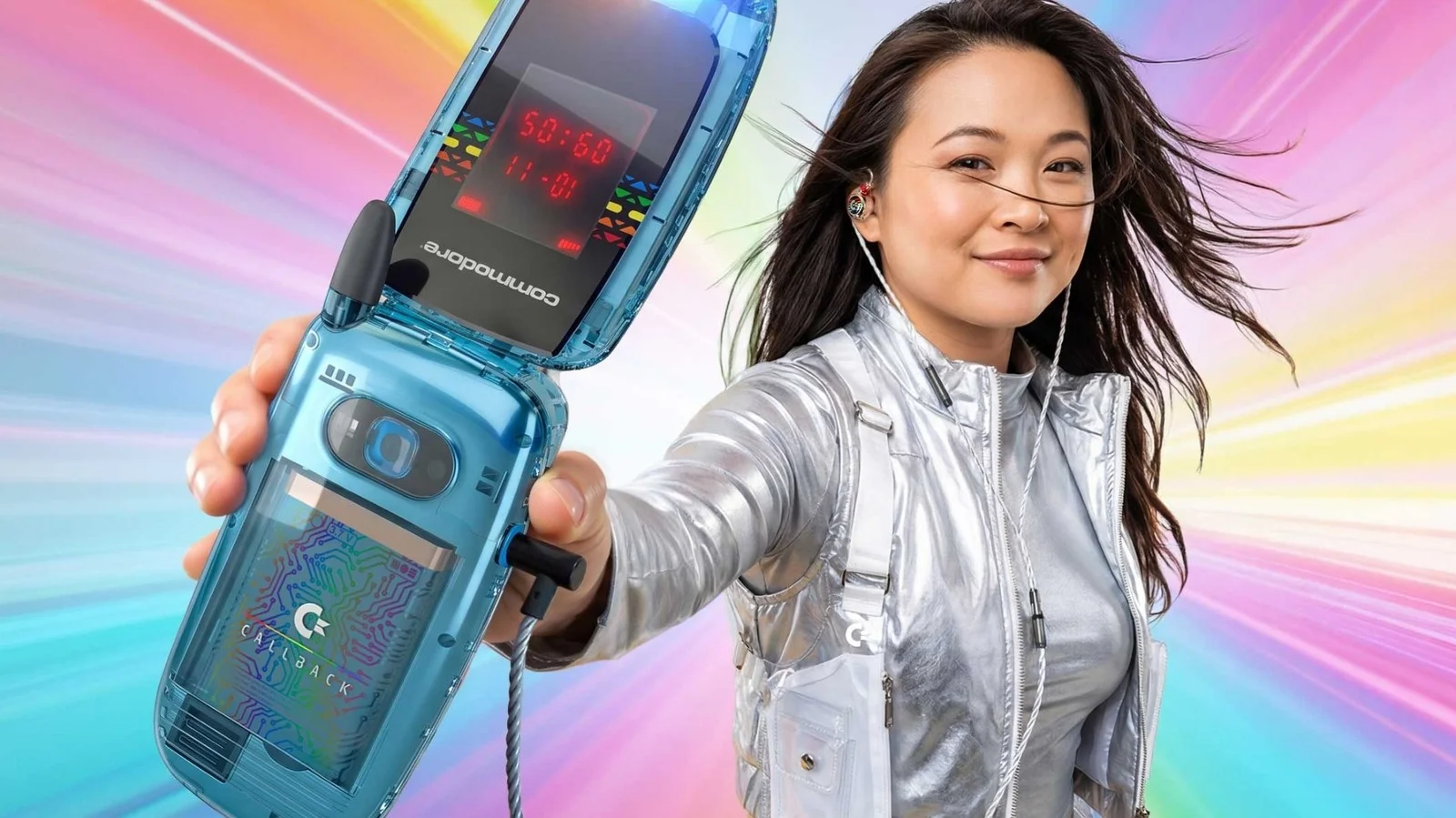 Commodore Bets on Minimalism with the Callback 8020 Flip Phone