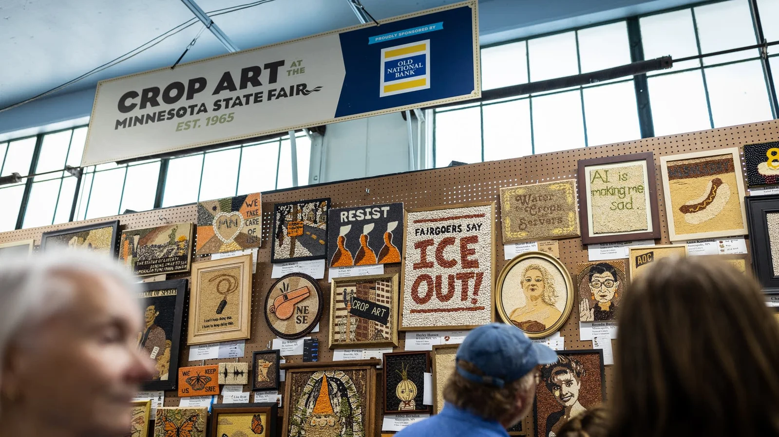 Minnesota State Fair Welcomes Record Crop Art Submissions Amid Crowds