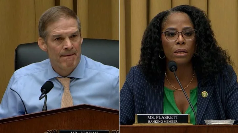 "Jordan's clash with Dems over FBI whistleblowers sparks chaos in hearing"