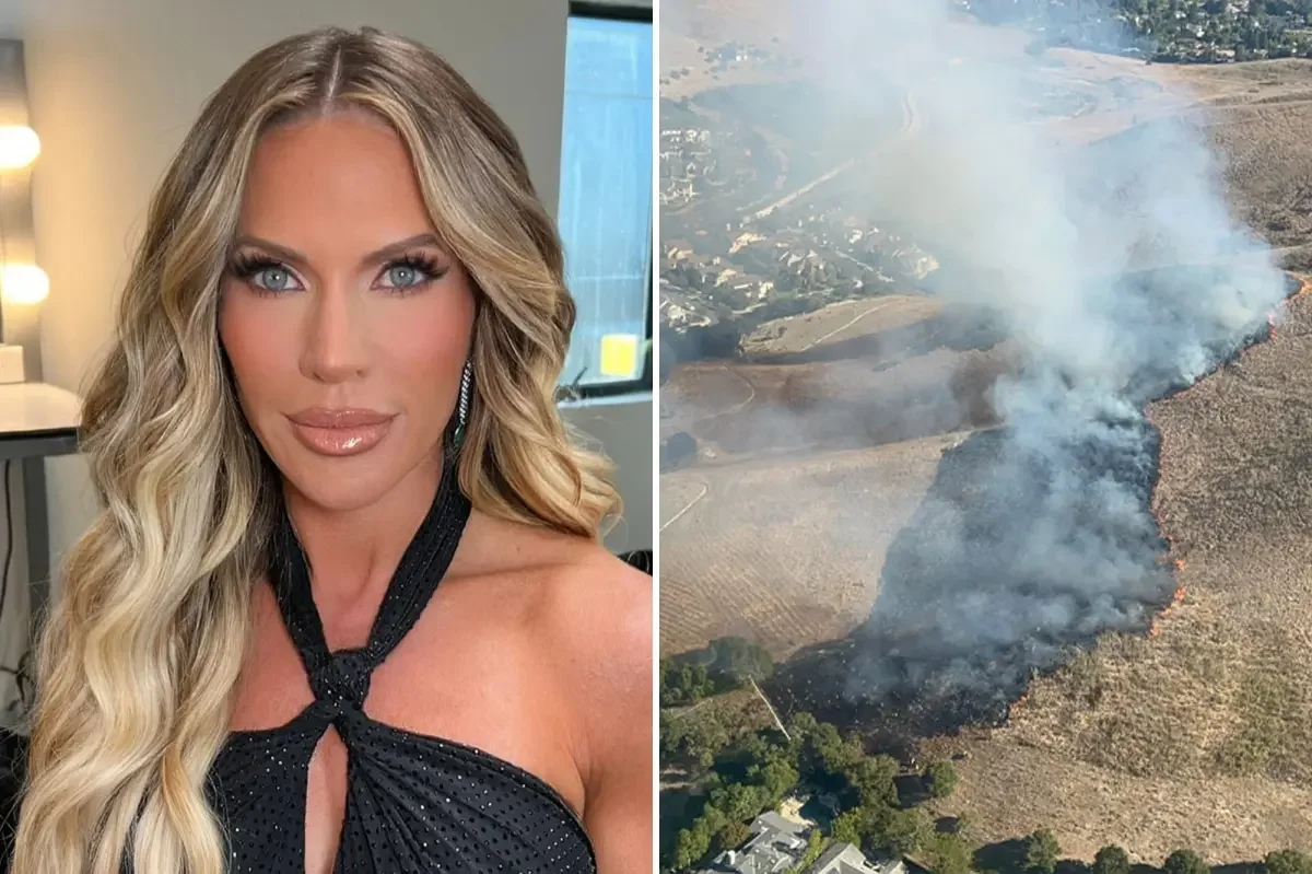 RHOC Star Pedranti speaks out after brush-fire drama tied to her son