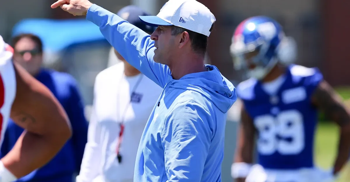 Giants Camp Under Harbaugh Faces Tough Talk and Early Roster Battles