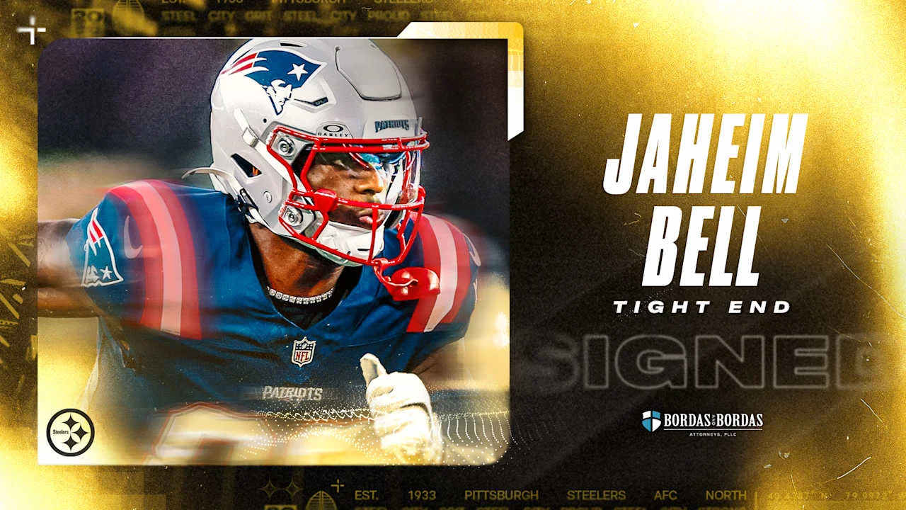 Steelers Bring In Jaheim Bell on a One-Year Pact