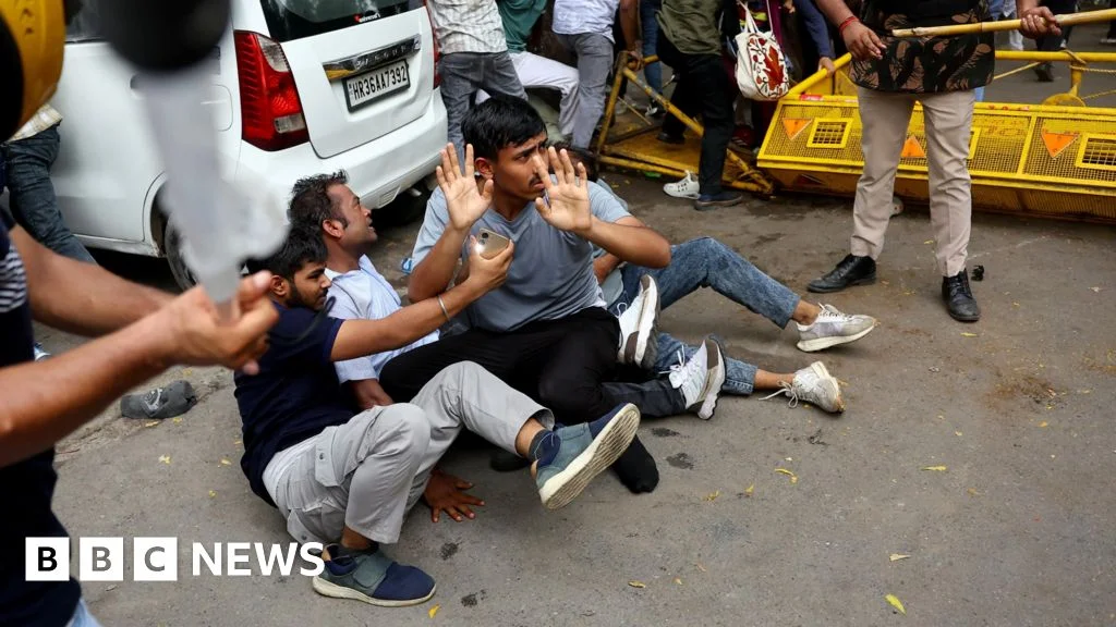 Gen Z Cockroach Party Leads Delhi Protest for Education Overhaul