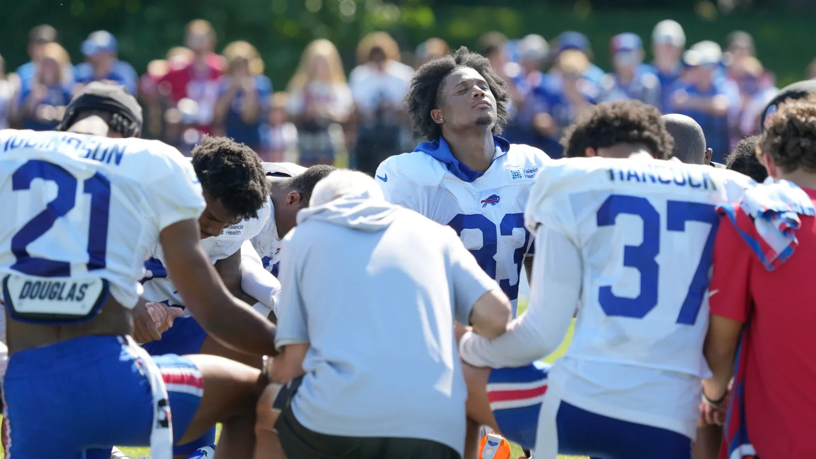 Bills Training Camp Eruption After Elarms-Orr's Late Hit on Kincaid