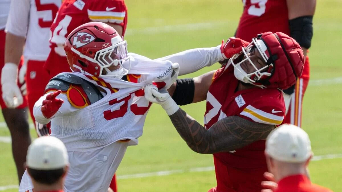 Chiefs camp Day 10: injuries linger, tempers flare as depth is tested