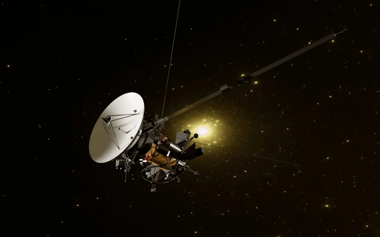 Voyager's barely-there interstellar whisper still reaches Earth