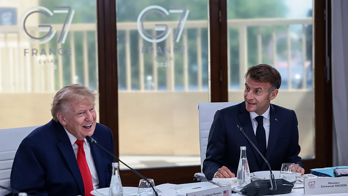 Europe Keeps G7 Focus: Unity on Ukraine and Sanctions at Évian