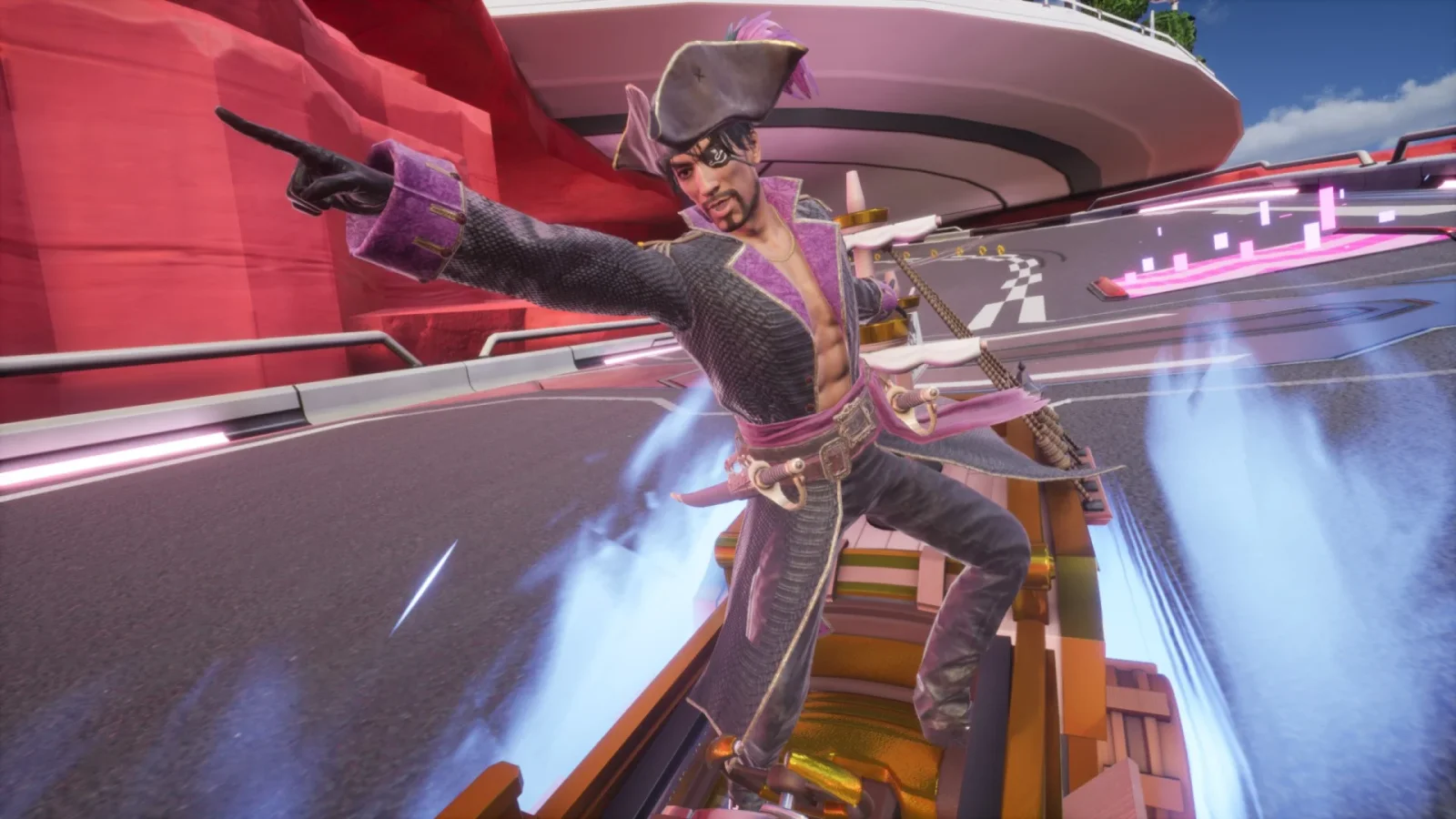 Captain Majima Hits the Track in Sonic Racing: CrossWorlds Free DLC