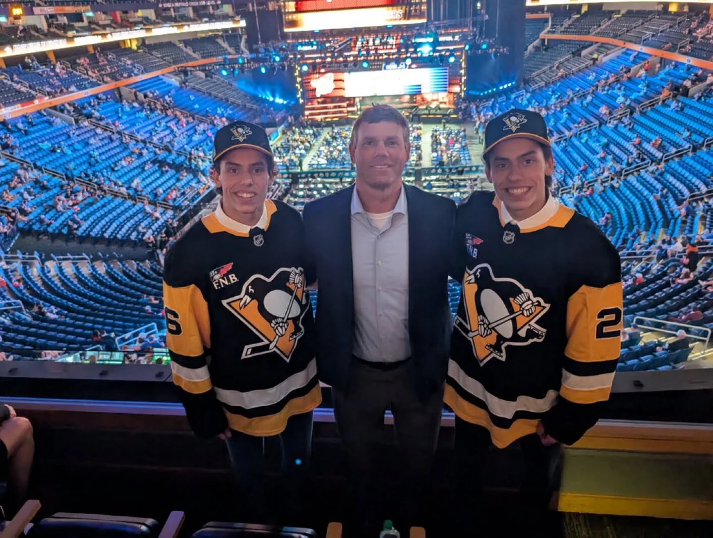 Ruck Twins Drafted by Penguins, Charting a Joint NHL Path