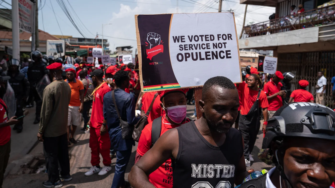 Ghana's Economic Crisis Sparks Arrests of Protesters