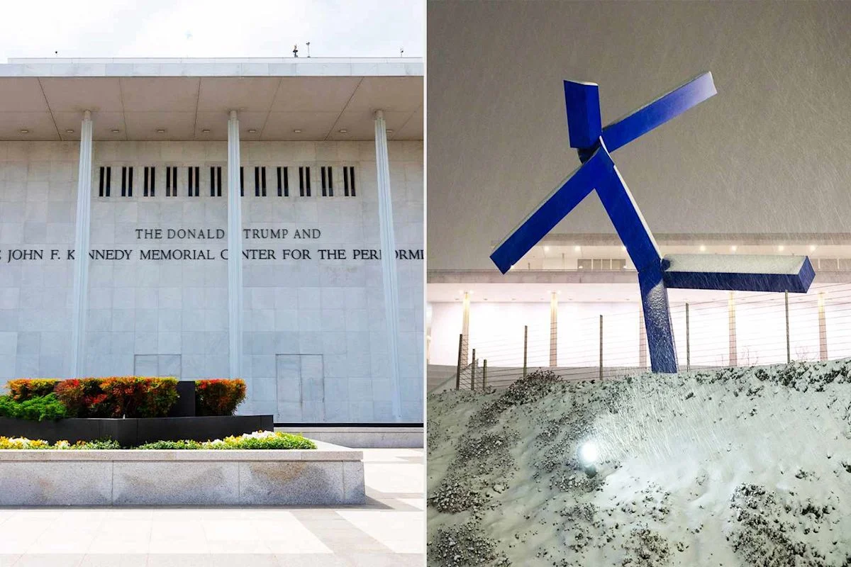 Kennedy Center Removes Joel Shapiro’s Sculpture as Trump Renovation Push Advances